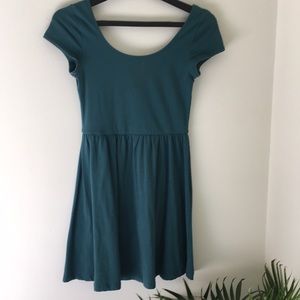 Teal dress